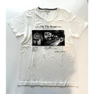 Tシャツ　メンズ　白　Lサイズ(Tシャツ/カットソー(半袖/袖なし))