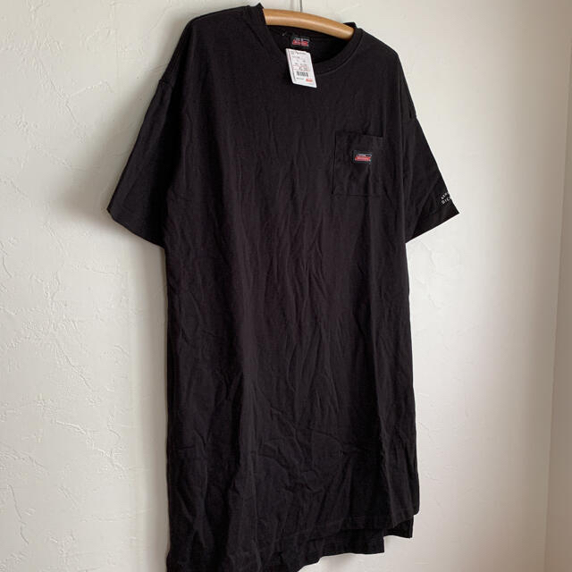 Dickies(ディッキーズ)のDickies  Tシャツワンピース（未使用タグ付き） レディースのワンピース(ひざ丈ワンピース)の商品写真