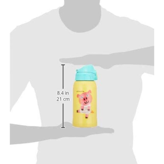 TIGER(タイガー)のタイガー魔法瓶　水筒　ステンレスボトル　直飲みコップ付2個セット 2way キッズ/ベビー/マタニティの授乳/お食事用品(水筒)の商品写真