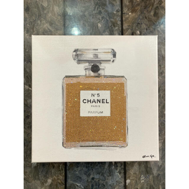 CHANEL N°5 キャンバスアート オリバーガル ストーンスワロフスキー