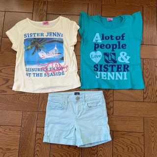 ジェニィ(JENNI)のTシャツ★パンツ  3枚セット(Tシャツ/カットソー)