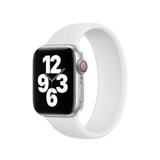 アップルウォッチ(Apple Watch)のApple Watch 純正 ホワイトソロループ 40ミリサイズ6(その他)