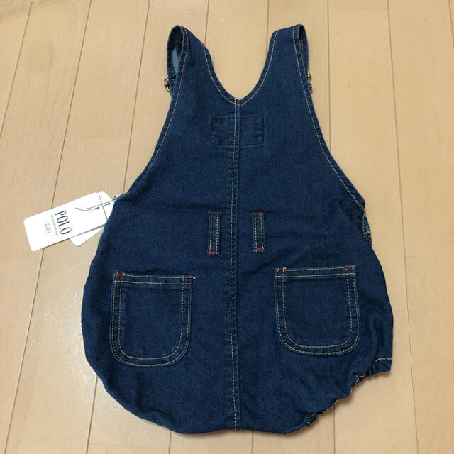 POLO RALPH LAUREN(ポロラルフローレン)のポロベア　サロペット キッズ/ベビー/マタニティのベビー服(~85cm)(ロンパース)の商品写真