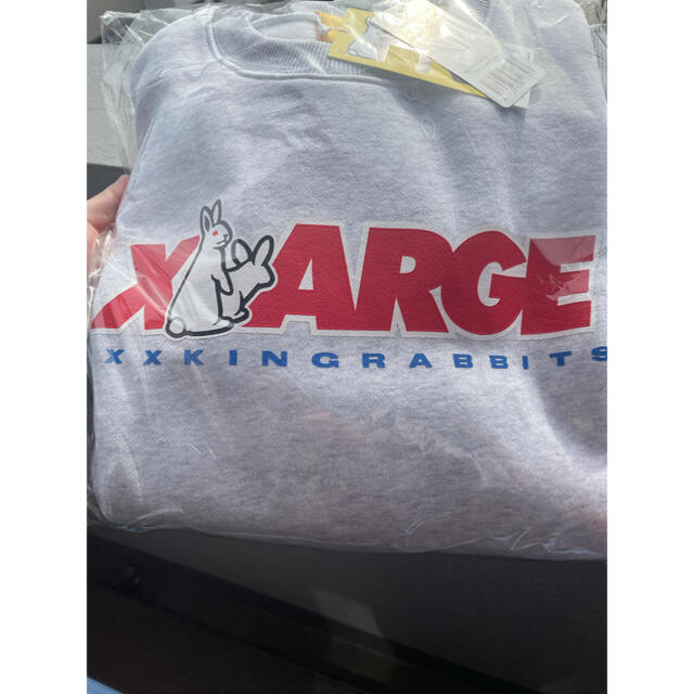 XLARGE(エクストララージ)の新品 白 Lサイズ XLARGE X FR2 コラボ スウェット メンズのトップス(スウェット)の商品写真