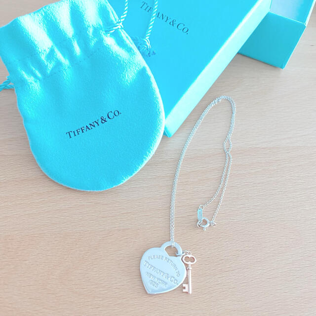 Tiffany & Co.(ティファニー)のTiffany♡ティファニー♡ リターン トゥ ティファニーハートキーペンダント レディースのアクセサリー(ネックレス)の商品写真