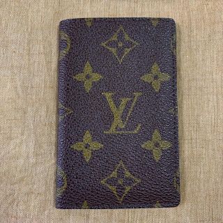 ルイヴィトン(LOUIS VUITTON)のLOUIS VUITTON カードケース　モノグラム(名刺入れ/定期入れ)