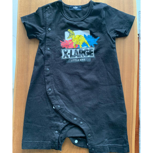 XLARGE(エクストララージ)の半袖ロンパース キッズ/ベビー/マタニティのベビー服(~85cm)(ロンパース)の商品写真