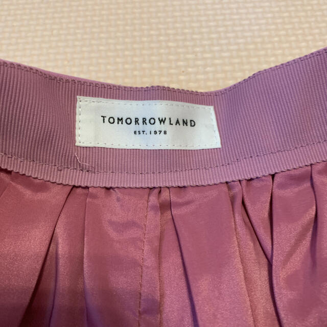 TOMORROWLAND(トゥモローランド)の専用です。　コットンボイルフレアギャザーガウチョパンツ　 レディースのスカート(ひざ丈スカート)の商品写真
