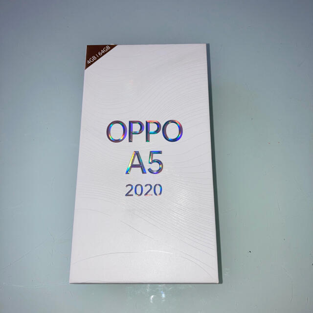 OPPO A5 2020 グリーン　付属品完品未使用スマホ/家電/カメラ