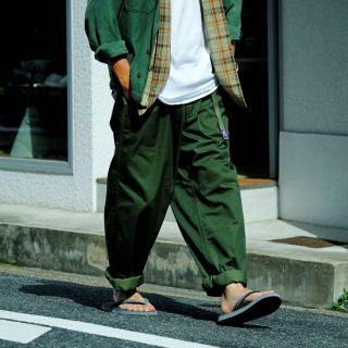 21ss NORTH FACE PURPLE LABEL ワイドパンツ