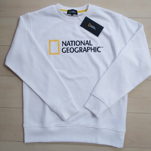 ナシュナルジオグラフィック薄手トレーナー メンズのトップス(Tシャツ/カットソー(七分/長袖))の商品写真