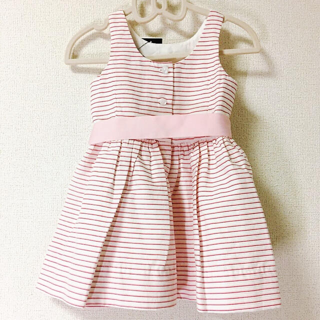 (新品、未使用)ラルフローレン　ワンピース　2T キッズ/ベビー/マタニティのキッズ服女の子用(90cm~)(ワンピース)の商品写真