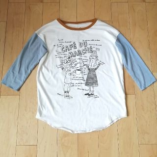 リベットアンドサージ(rivet & surge)のリベットアンドサージ　７分袖Ｔシャツ　M(Tシャツ(長袖/七分))