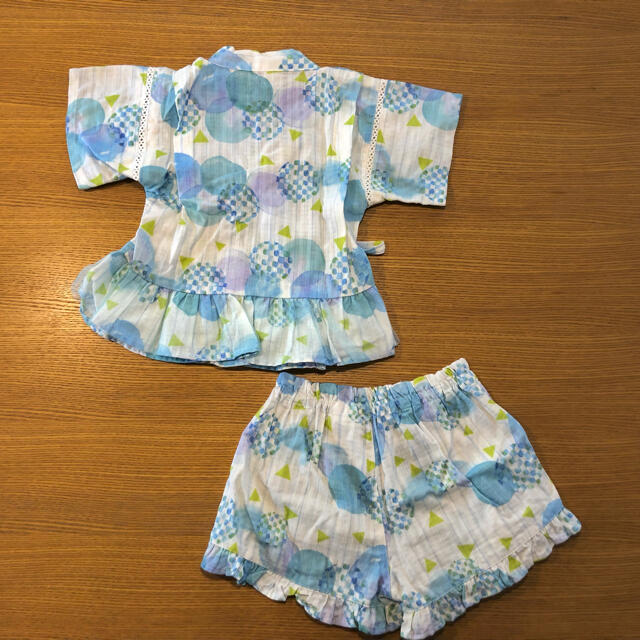 F.O.KIDS(エフオーキッズ)のアプレレクール　aprèsles cours 甚平　90cm キッズ/ベビー/マタニティのキッズ服女の子用(90cm~)(甚平/浴衣)の商品写真