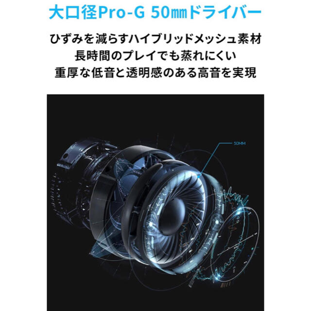 【新品】logicool G633S ゲーミングヘッドセット スマホ/家電/カメラのPC/タブレット(PC周辺機器)の商品写真