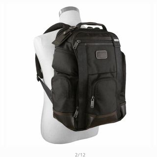 トゥミ(TUMI)の【ソーセイジ様専用】バックパック PC収納 リュックサック 本革 レザー(バッグパック/リュック)