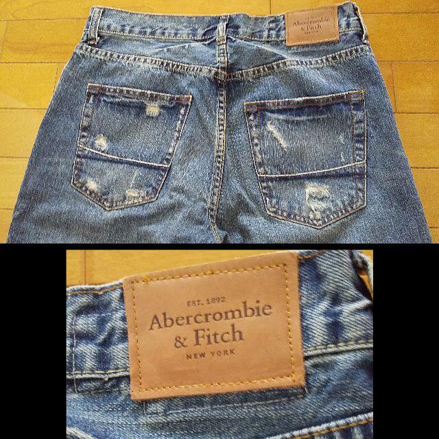 デッドストック A＆F アバクロ ジーンズ Colden Baggy 32×30