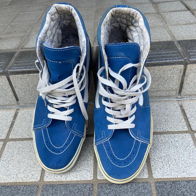 VANS×MarcJacobs ハイカット 水色 レア US9 美品