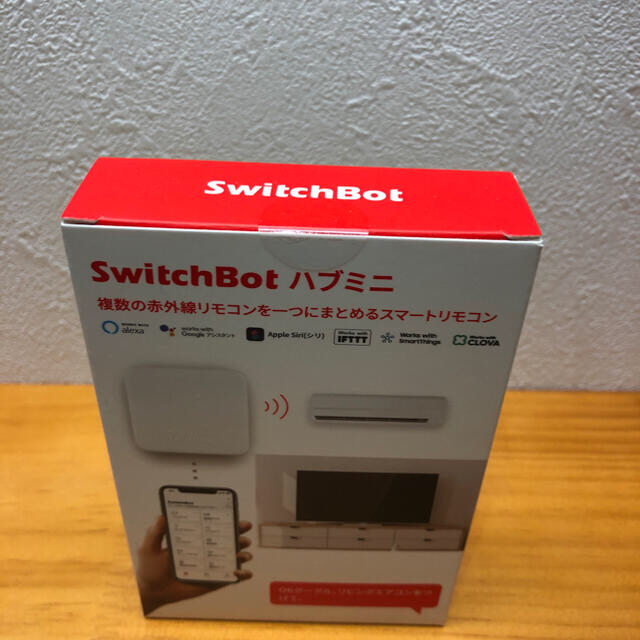 SwitchBot Hub Mini / スイッチボット ハブミニ 学習リモコン スマホ/家電/カメラの生活家電(その他)の商品写真