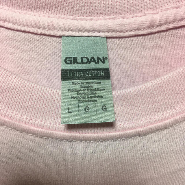 GILDAN(ギルタン)のGILDANギルダン☆半袖無地Tシャツ☆ポケット無し☆ライトピンクL メンズのトップス(Tシャツ/カットソー(半袖/袖なし))の商品写真