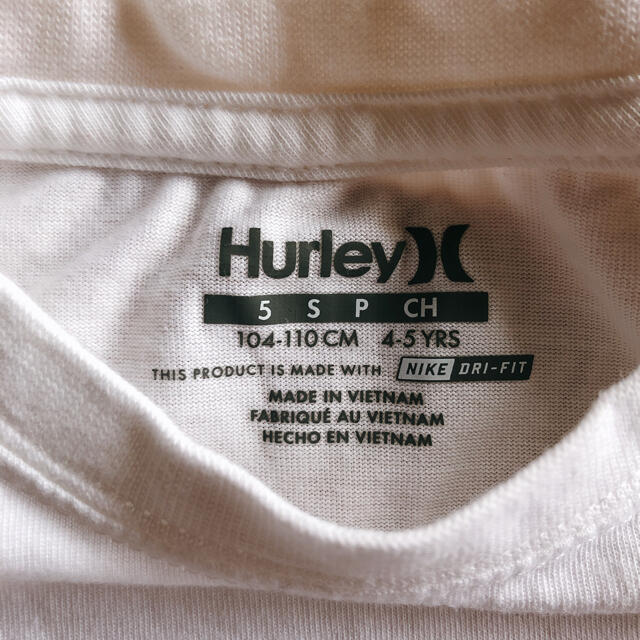 Hurley(ハーレー)の【みるみる。様専用】美品☆Hurley Tシャツ☆104-110cm キッズ/ベビー/マタニティのキッズ服男の子用(90cm~)(Tシャツ/カットソー)の商品写真