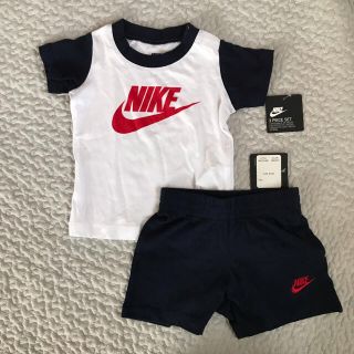 ナイキ(NIKE)のNIKE☆新品☆Tシャツ＋ハーフパンツ9-12month/80㎝(Ｔシャツ)