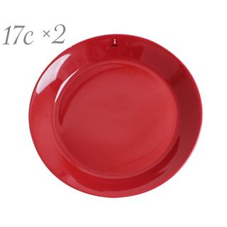 イッタラ(iittala)の【新品未使用品】イッタラ　ティーマ　レッド17cプレート2枚セット(食器)