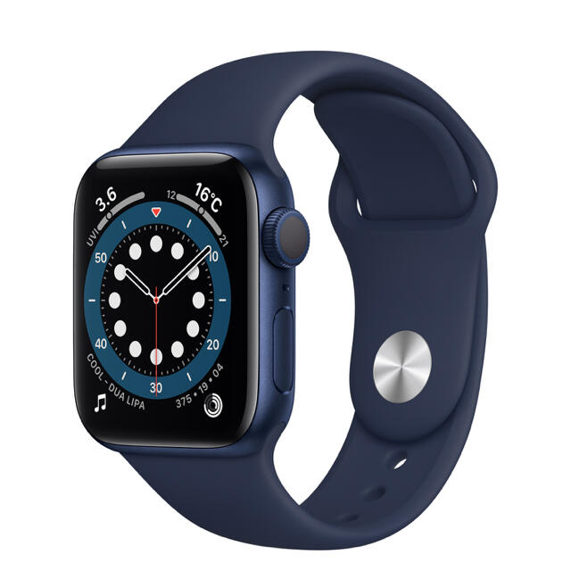 Apple Watch Series 6(GPSモデル)40mm 新品ネイビーwatchOS無線通信機能