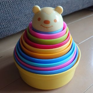 コンビ(combi)のcombi　コップがさね　くまちゃん(知育玩具)