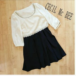 セシルマクビー(CECIL McBEE)の美品♡フォーマル、パーティ用に♡ワンピース(ミニワンピース)