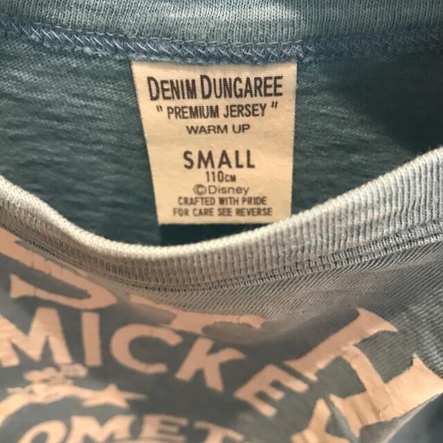 DENIM DUNGAREE(デニムダンガリー)のデニム＆ダンガリー ミッキー コラボ コメット Tシャツ 110cm キッズ/ベビー/マタニティのキッズ服女の子用(90cm~)(Tシャツ/カットソー)の商品写真