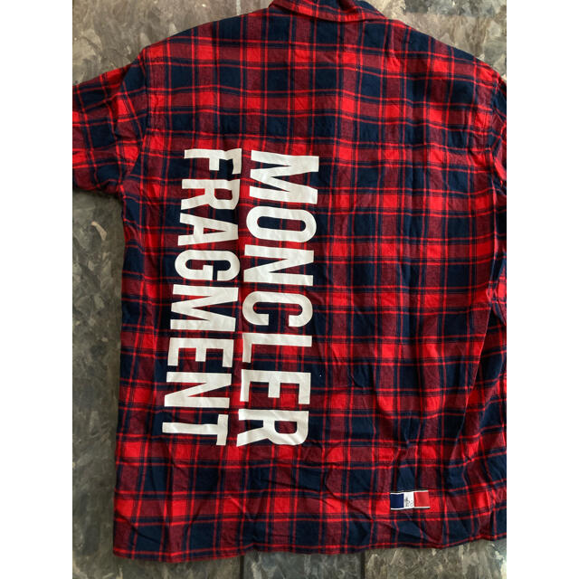 MONCLER(モンクレール)のMONCLER Fragment GENIUS チェックシャツ  ネルシャツ メンズのトップス(シャツ)の商品写真