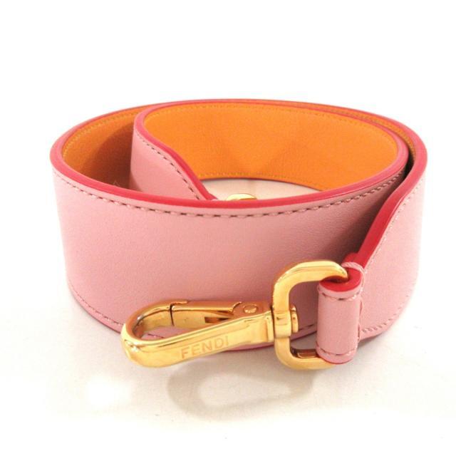 完売】 美品 FENDI フェンディ ストラップ ユー ピンク asakusa.sub.jp