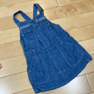 デニムダンガリー(DENIM DUNGAREE)の★used★ 90㎝　デニム&ダンガリー　ジャンパースカート　ワンピース(ワンピース)