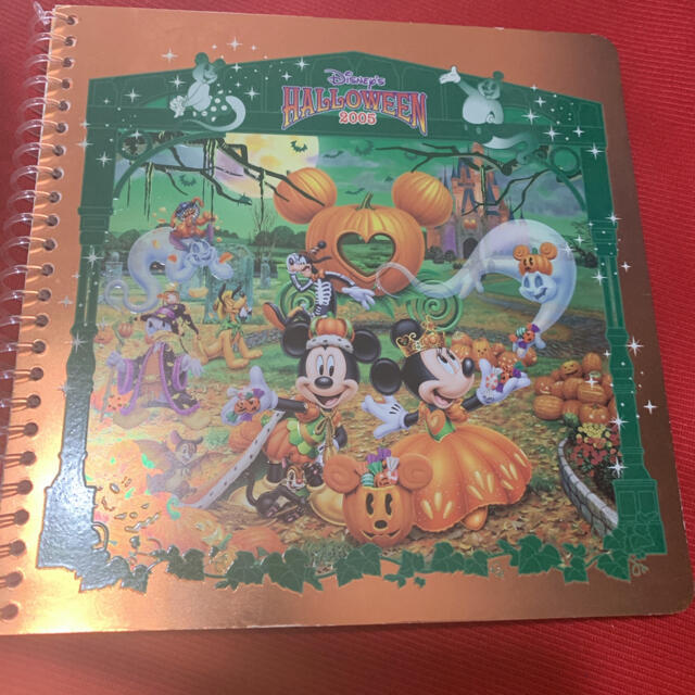 Disney(ディズニー)のディズニー ハロウィン ノート メモ帳 ミッキー ミニー レア レトロ かわいい インテリア/住まい/日用品の文房具(ノート/メモ帳/ふせん)の商品写真