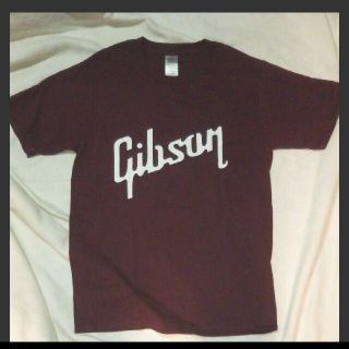 新品 XSサイズ Gibson ロゴ Tシャツ 赤 送料込み レッド(Tシャツ/カットソー(半袖/袖なし))