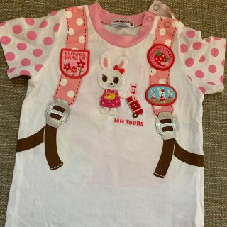 ミキハウス(mikihouse)のmaryu1219maryu様専用　ミキハウス  騙し絵Ｔシャツ　90(Tシャツ/カットソー)