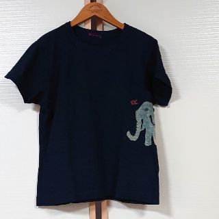 フォーティーファイブアールピーエム(45rpm)の45rpm ゾウガラTシャツ ｻｲｽﾞ3 ﾌｫｰﾃｨｰﾌｧｲﾌﾞ(Tシャツ(半袖/袖なし))