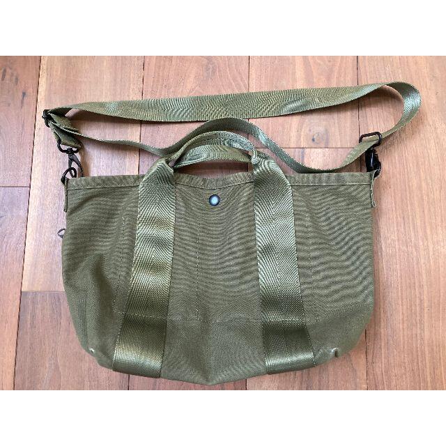 ROOTOTE(ルートート)のROOTOTE　ルートート　ショルダートートバッグ　カーキ　中古　男女兼用 レディースのバッグ(トートバッグ)の商品写真