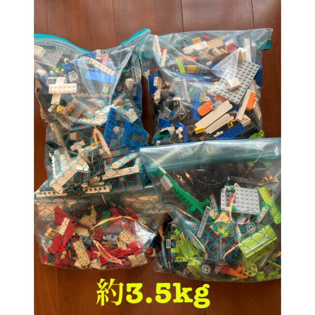 絶妙なデザイン LEGO バラ売り 約3.5キロ -積み木/ブロック