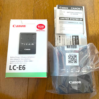 キヤノン(Canon)の【新品】Canon LC-E6 バッテリーチャージャー　(その他)