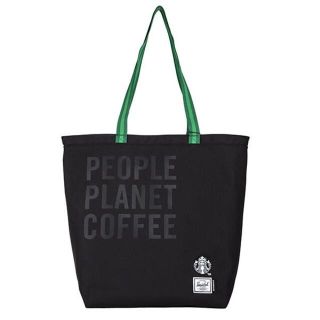 スターバックスコーヒー(Starbucks Coffee)のスターバックス：トートバッグ HERSCHEL ロゴ 台湾 スタバ ハーシェル(トートバッグ)