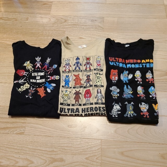 BANDAI(バンダイ)のウルトラマンTシャツ130cm キッズ/ベビー/マタニティのキッズ服男の子用(90cm~)(Tシャツ/カットソー)の商品写真