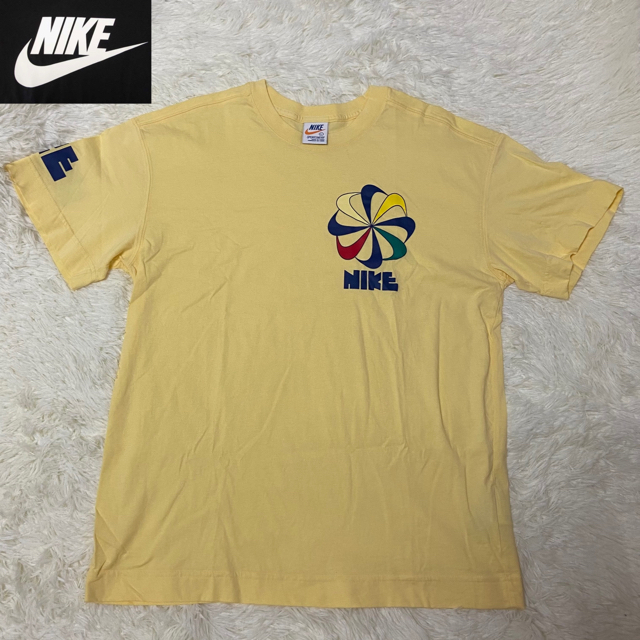 NIKE(ナイキ)の【土日限定セール】NIKE風車Tシャツオレンジタグ復刻版ワンポイントタグプリント メンズのトップス(Tシャツ/カットソー(半袖/袖なし))の商品写真