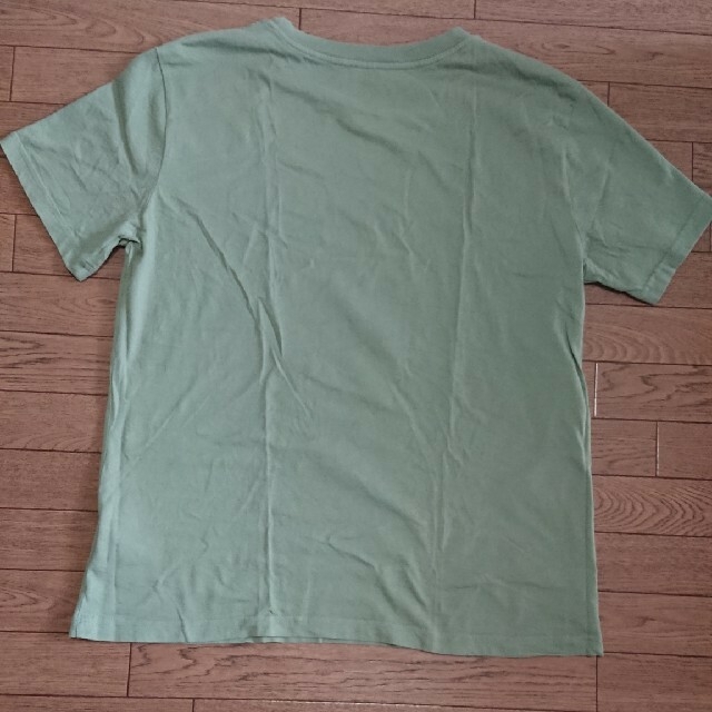 GU(ジーユー)の麿呂ちゃん様 GU QueenTシャツ Lサイズ カーキ レディースのトップス(Tシャツ(半袖/袖なし))の商品写真