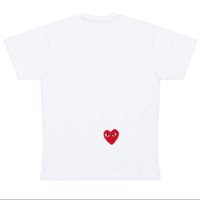 COMME des GARCONS(コムデギャルソン)の[オカダ様専用]新品　XLサイズ　プレイコムデギャルソン × ナイキ  メンズのトップス(Tシャツ/カットソー(半袖/袖なし))の商品写真