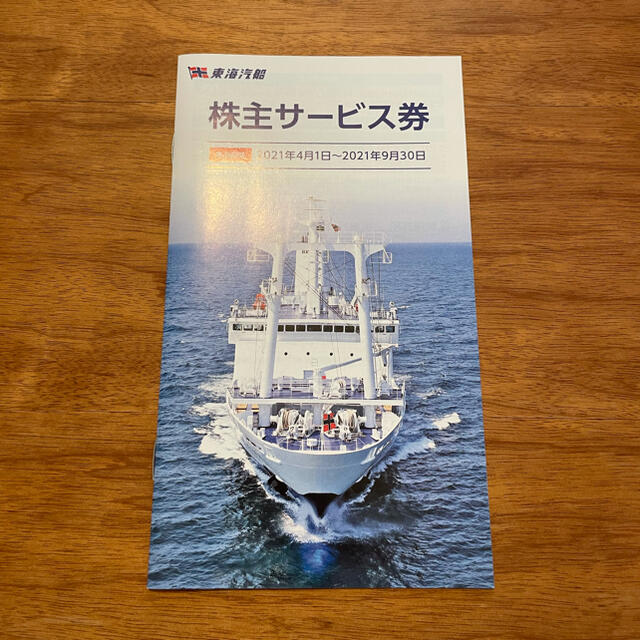 東海汽船 乗船割引券10枚 送料込み 株主サービス券付 チケットの優待券/割引券(その他)の商品写真