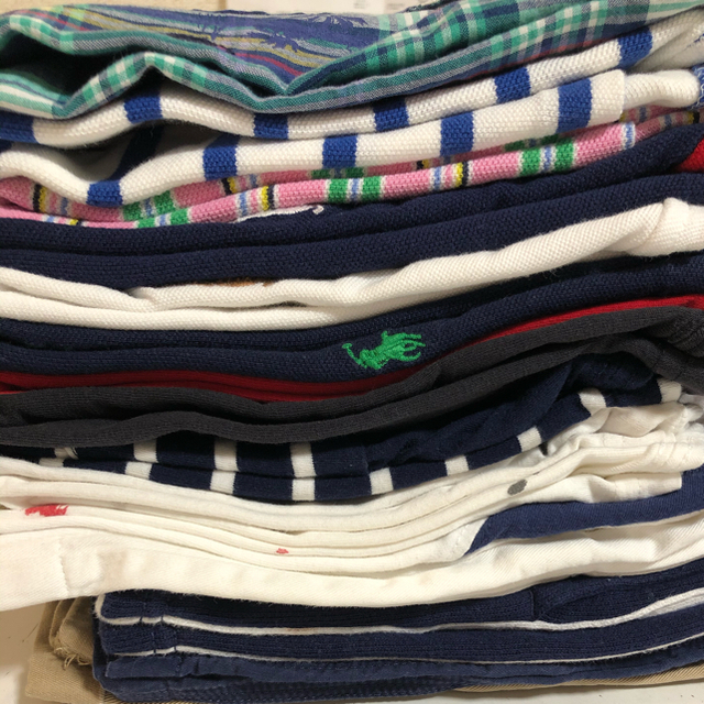 POLO RALPH LAUREN(ポロラルフローレン)のポロラルフローレン16点110☆4Tまとめ売り男の子Tシャツポロシャツ短パン夏服 キッズ/ベビー/マタニティのキッズ服男の子用(90cm~)(Tシャツ/カットソー)の商品写真