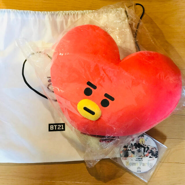 bt21 BTS TATA テテ テヒョン 公式　クッション 新品タグ付き