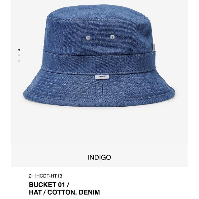 帽子WTAPS BUCKET 01 / HAT / COTTON. DENIM - ハット